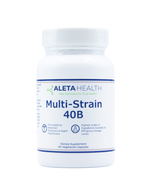 Multi-Strain 40B<br><h5>Potent Multi-Strain Probiotic Formula</h5>