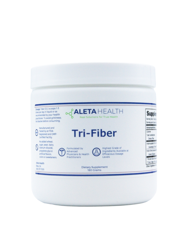 Tri-Fiber<br><h5>Triple-Action Fiber Blend<br><h5>