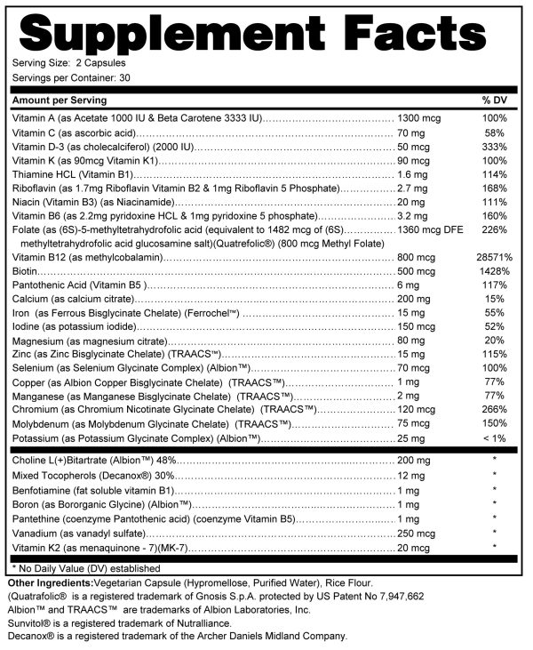 Pre-Natal Advanced<br><h5>Comprehensive Multi for Mother and Baby</h5> - Image 2