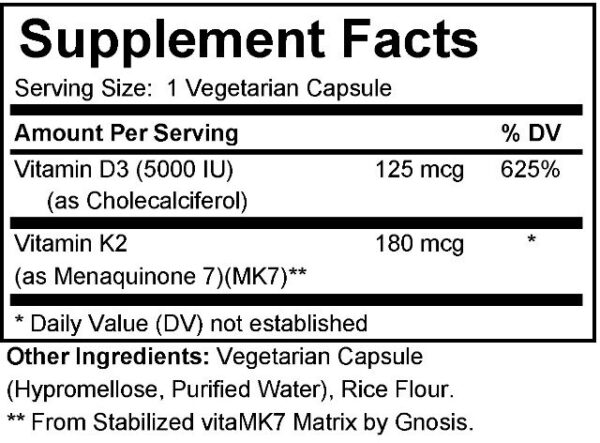 D3-K2 Protec<br><h5>Advanced Vitamin D Formula</h5> - Image 2